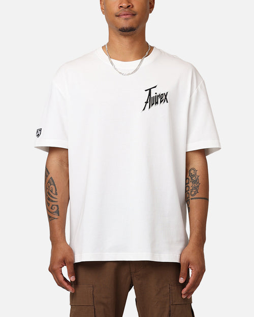 Avirex Dragon T-Shirt Snow White