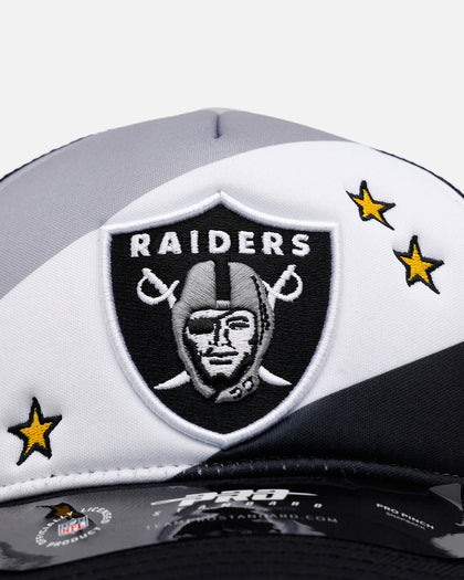Pro Standard Las Vegas Raiders 'NFL Kickoff' Trucker Snapback Grey