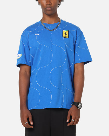 Puma X Scuderia Ferrari Monza T-Shirt Steer Blue