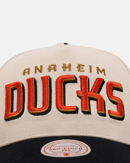 Mitchell & Ness Anaheim Ducks 'Ducks Variety Pack' Pro Pinch Snapback Natural/Black