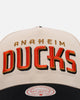 Mitchell & Ness Anaheim Ducks 'Ducks Variety Pack' Pro Pinch Snapback Natural/Black