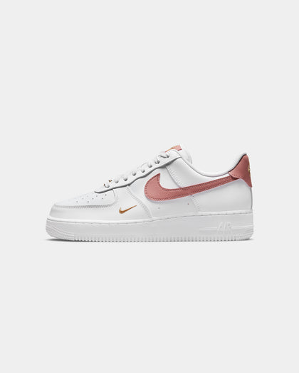 Nike Women's Air Force 1 '07 Essential White/Rust Pink