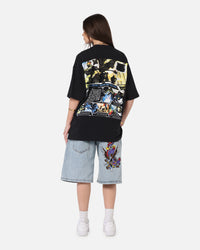 73Studio X Halo Halo 2 Disc Vintage T-Shirt Black Acidwash