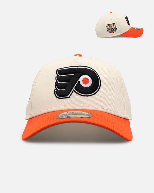 New Era Philadelphia Flyers 'Team Color Visor' 9FORTY A-Frame Snapback Chrome/Official Team Color
