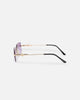 Belvoir & Co Hampton Sunglasses Purple/Gold