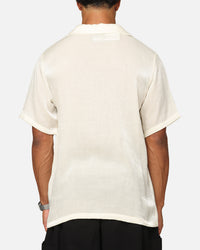 XXIII Diamond Button Up Shirt Off White