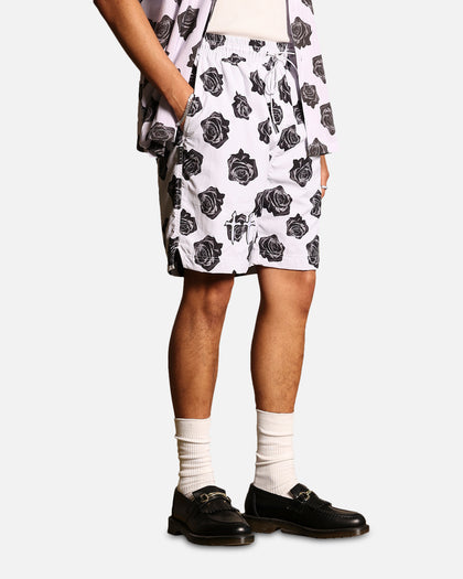 Saint Morta Vintage Rose Beach Shorts White