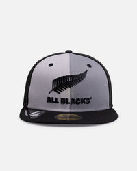 New Era New Zealand All Black 'Mono Pinwheel' 59FIFTY Fitted Grey