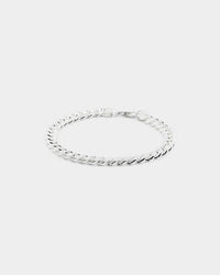 House Of Auric 7mm Cuban Bracelet Sterling Silver