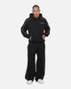 New Era Wide Leg Trackpants Black