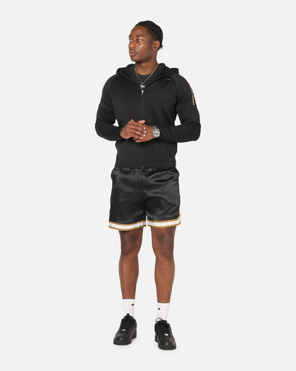 Sik Silk Full Zip Hoodie Black