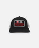 American Needle Twill Valin Patch Trucker Snapback Ivory/Black