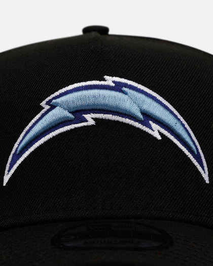 New Era Los Angeles Chargers 'Black And Sky Blue' 9FORTY A-Frame Snapback Black/Sky Blue