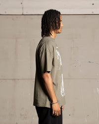 Saint Morta Snake Eyes Boxy T-Shirt Khaki Green