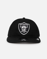 New Era Las Vegas Raiders 'Retro Crown Classic' 9FIFTY Retro Crown Strapback Black