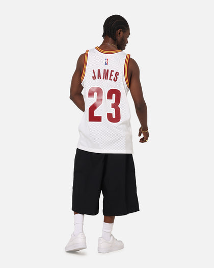 Mitchell & Ness Cleveland Cavaliers Lebron James 2015 Swing Jersey White