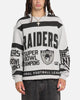 Mitchell & Ness Las Vegas Raiders Letterform Crewneck Grey Marle/Official Team Color