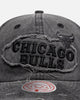 Mitchell & Ness Chicago Bulls 'Destroyed' Dad Fit Strapback Washed Black