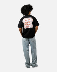 Market Call My Lawyer Magnet T-Shirt Washed Black