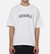 S Double Stencil Heavy Weight T-Shirt White
