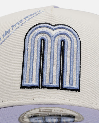 New Era Mexico National Baseball Team 'Mexico Spring Delivery' 9FORTY A-Frame Snapback Purple