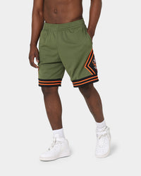 Mitchell & Ness Chicago Bulls Flight Swingman Shorts Olive