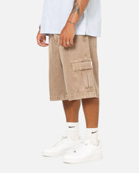 X-Large Baggy Cargo Denim 91 Shorts Smoke
