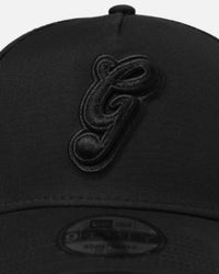New Era Memphis Grizzlies 'NBA Black On Black' 9FORTY A-Frame Snapback Black