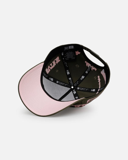 New Era Mexico National Baseball Team 'Mexico Spring Delivery' 9FORTY A-Frame Snapback Olive