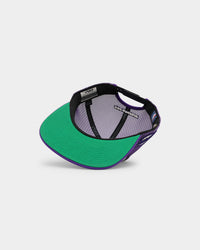 Pro Standard Los Angeles Lakers Visor Elite Trucker Snapback Eggshell/Purple