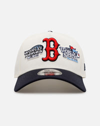 New Era Boston Red Sox 'World Series Logo' 9FORTY A-Frame Snapback Chrome