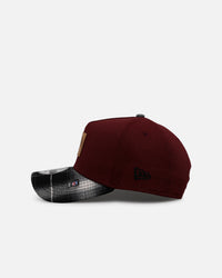 New Era Detroit Lions 'Workwear' 9FORTY A-Frame Snapback Maroon