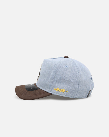 Pro Standard Los Angeles Dodgers 'Denim Suede' Pro Pinch Strapback Denim