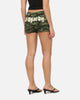 Ed Hardy Women's Crossed Mini Shorts Woodland Camo