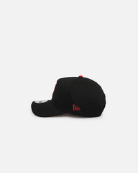 New Era San Francisco Giants 'Satin Scarlet' 9FORTY A-Frame Snapback Black/Scarlet