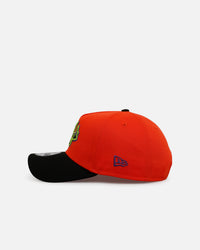 New Era Atlanta Braves 'Halloween' 9FORTY A-Frame Snapback Orange/Black