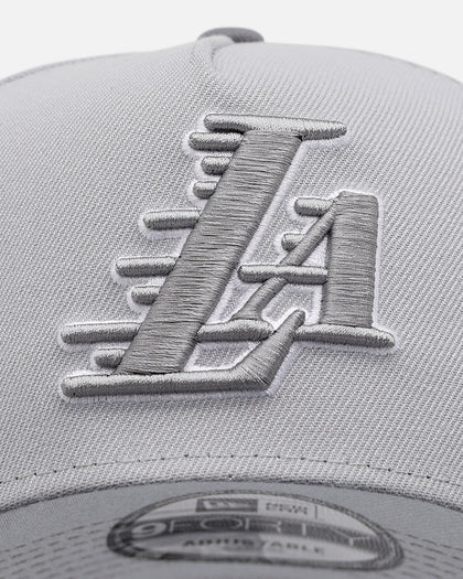 New Era Los Angeles Lakers 'Smoke' 9FORTY A-Frame Snapback Smoke