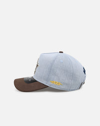 Pro Standard Houston Astros 'Denim Suede' Pro Pinch Strapback Denim