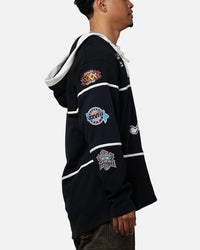 47 Brand Dallas Cowboys Super Bowl Gridiron Lacer Hoodie Jet Black