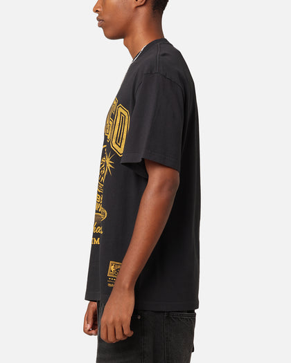 Mitchell & Ness Chicago Bulls Rings T-Shirt Faded Black