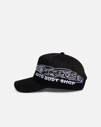 Loiter Body Shop Snapback Hat Black