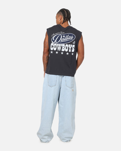 Mitchell & Ness Dallas Cowboys Americas Team Boxy Muscle T-Shirt Washed Black