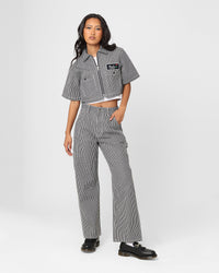 X-Girl Women's Peels Painter Pants Black/White