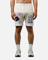 New Era New York Yankees 'Logo Select' Summer Shorts Stone