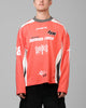 Loiter Night Crawler Long Sleeve T-Shirt Red/Black