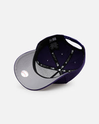 New Era Atlanta Braves 'Purple Rose' 9FORTY A-Frame Snapback Purple