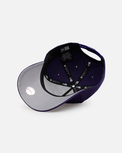 New Era Atlanta Braves 'Purple Rose' 9FORTY A-Frame Snapback Purple