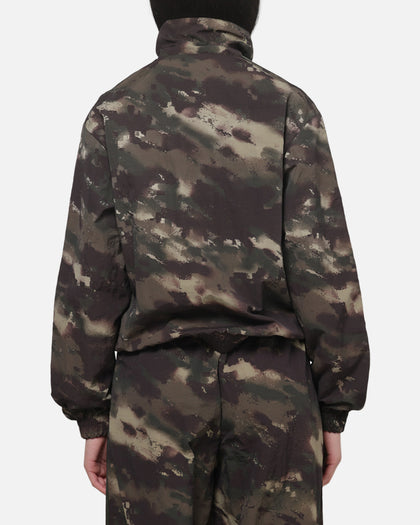 Adidas Women's Loose Track Top Green Camo