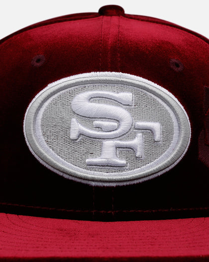 New Era San Francisco 49ers 'Velvet Roses' 59FIFTY Fitted Maroon