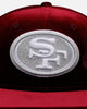 New Era San Francisco 49ers 'Velvet Roses' 59FIFTY Fitted Maroon